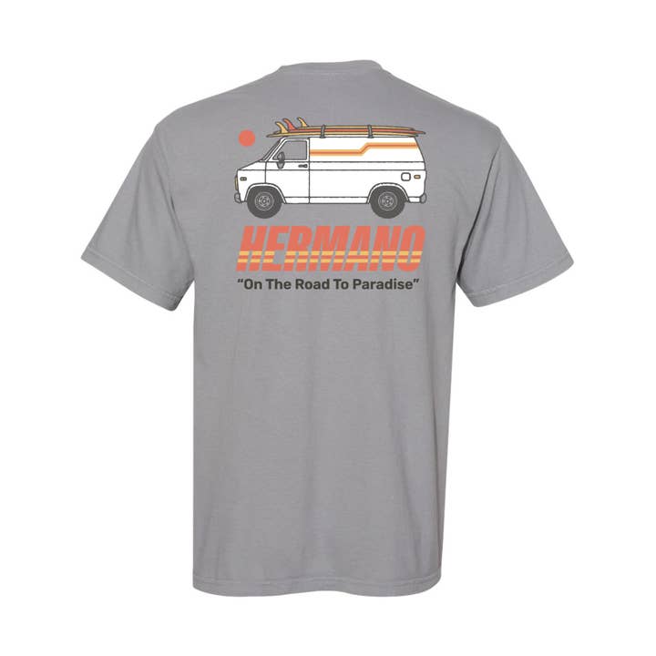 VAN T-SHIRT WHITE for wholesale by Hermano