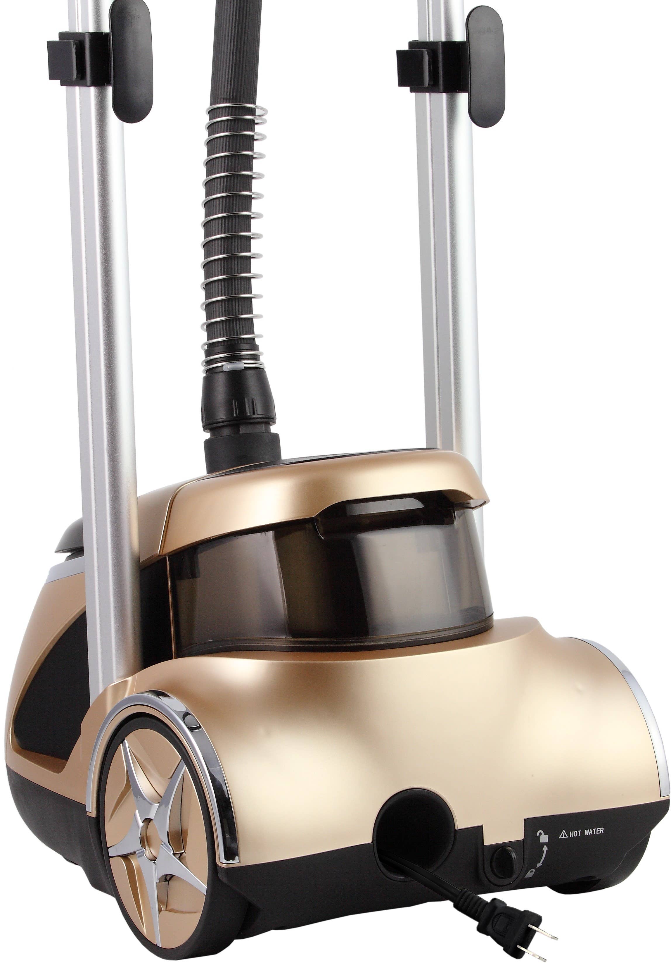 Salav-True & Tidy - Venta al por mayor Vaporizadores - Vaporizador de ropa de doble barra de alta resistencia con descalcificador adicional de 3 piezas16