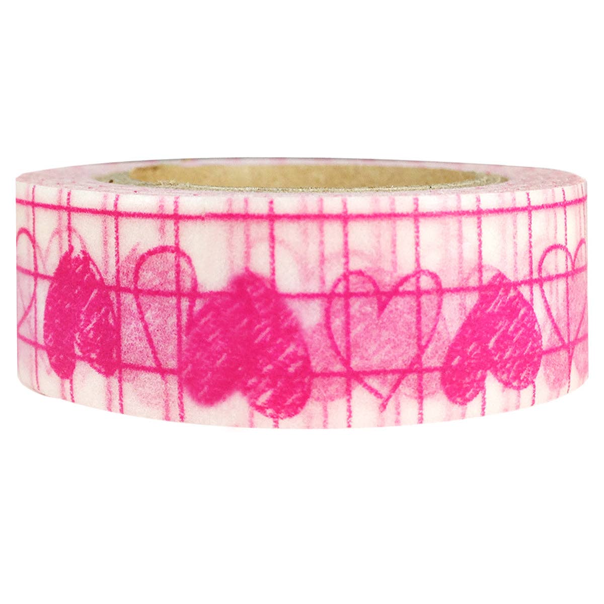 Wrapables.com - Vente Rubans adhésifs Washi - Ruban de masquage japonais Wrapables Hearts & Sweets Washi8