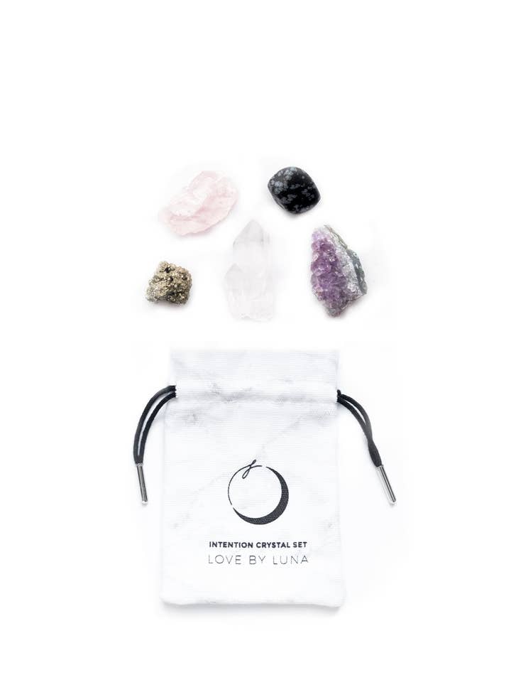 Love Letter Crystal Set for wholesale by Love By Luna