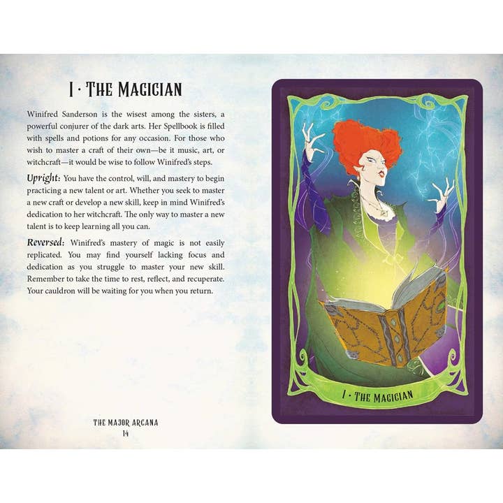 Insight Editions - #1 Pop Culture Publisher - Wholesale Tarot Cards - Hocus Pocus: Official Tarot Deck and Guide Book - SUPERSALE!4