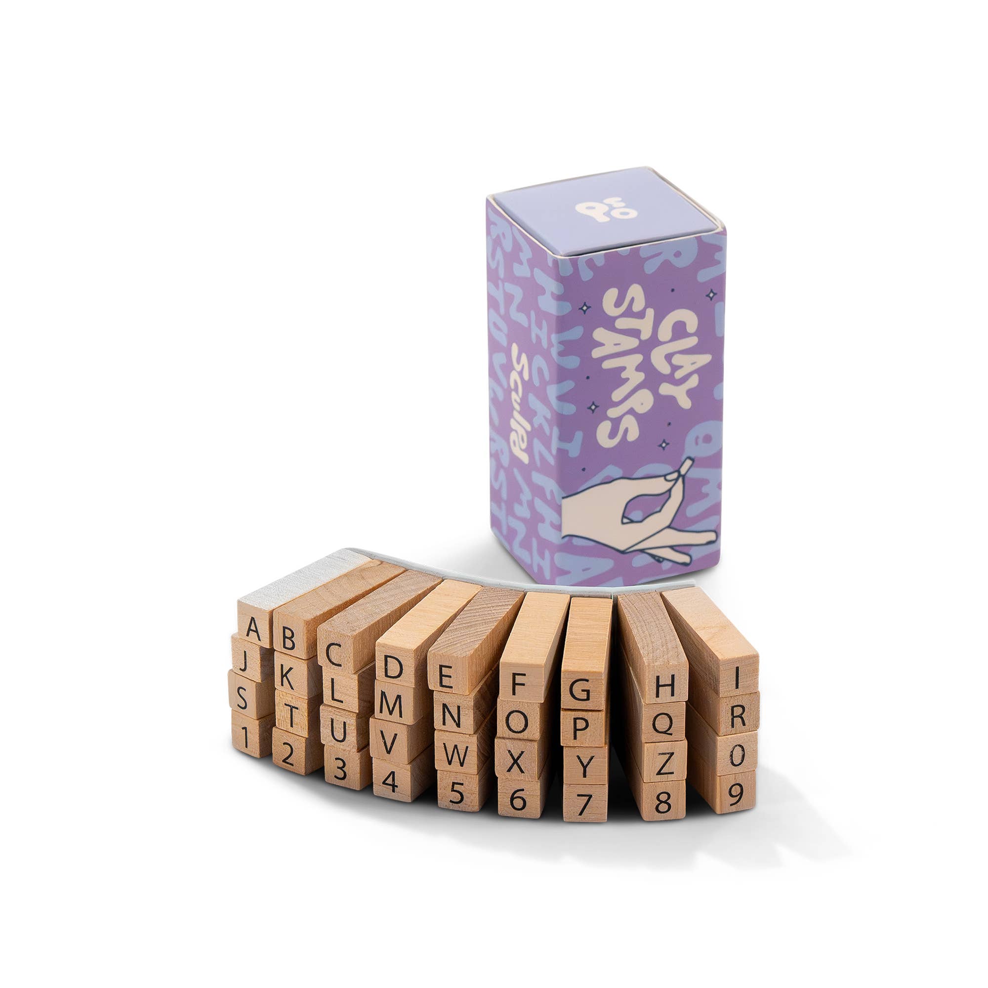 Sculpd US - Wholesale Craft Supplies - Alphabet Letter Stamps for Clay2