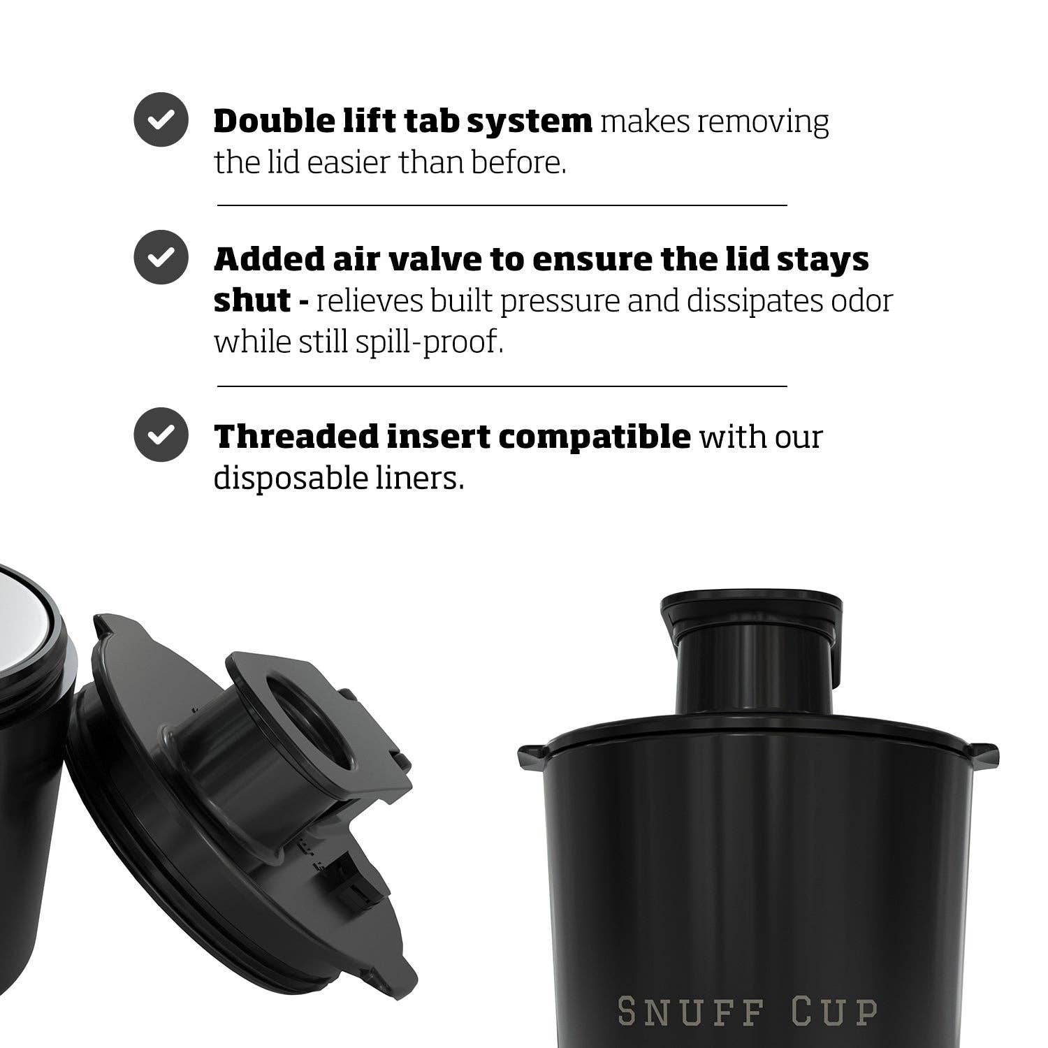 Snuff Cup - Vendita all'ingrosso Contenitori/accessori per sigari - The Snuff Cup Pro™4