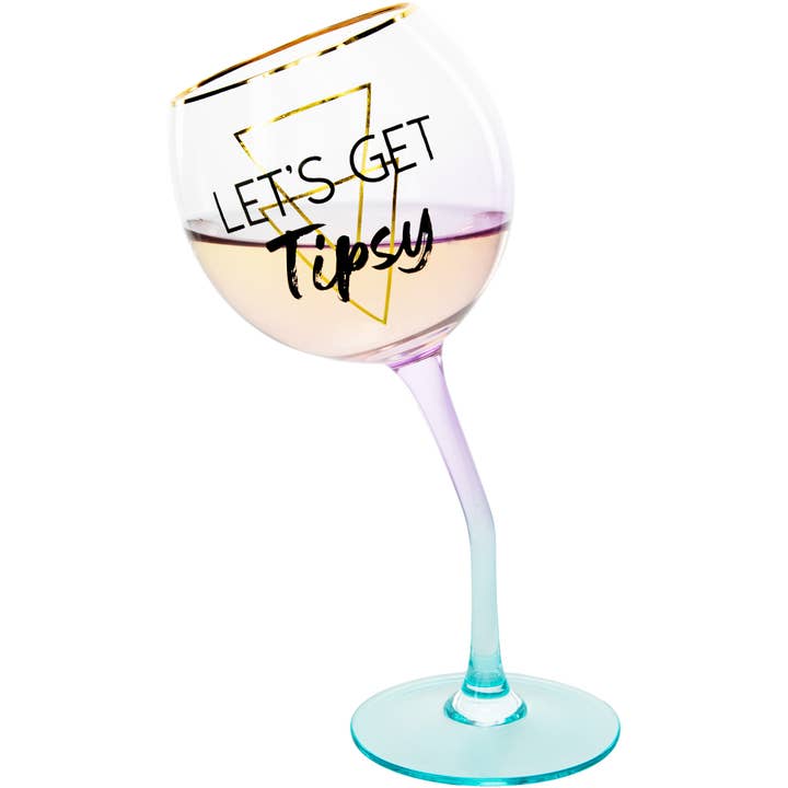 Pavilion - Wholesale Wine Glass - Tipsy - 11 oz Tipsy Stemmed Wine Glass