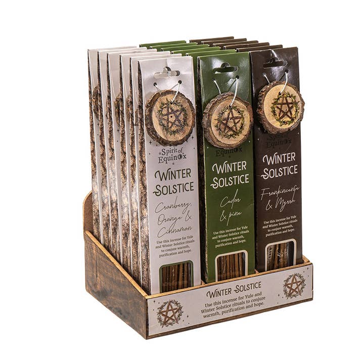 Pacific Trading - Wholesale Retailer Display - Home & Living - 15451 18PC Winter Solstice Incense Display Set