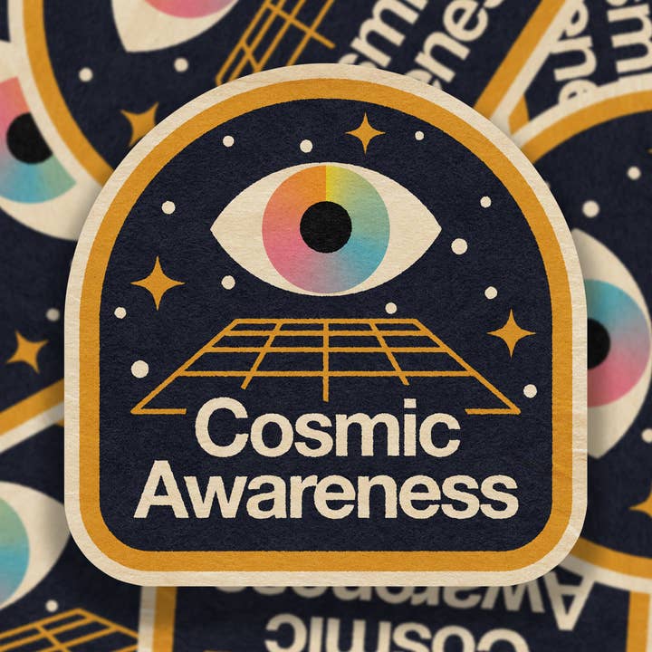 Adesivo Cosmic Awareness per la vendita all'ingrosso da parte di SheeleyCo