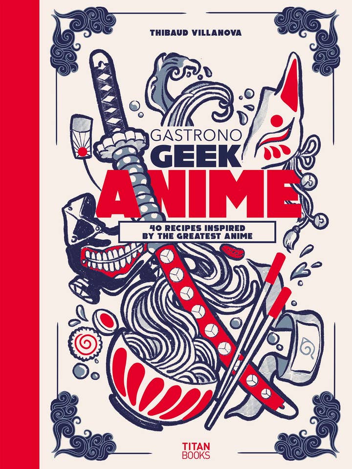 Gastronogeek Anime Cookbook: 40 Recipes Inspired by Anime for wholesale by Boon Books