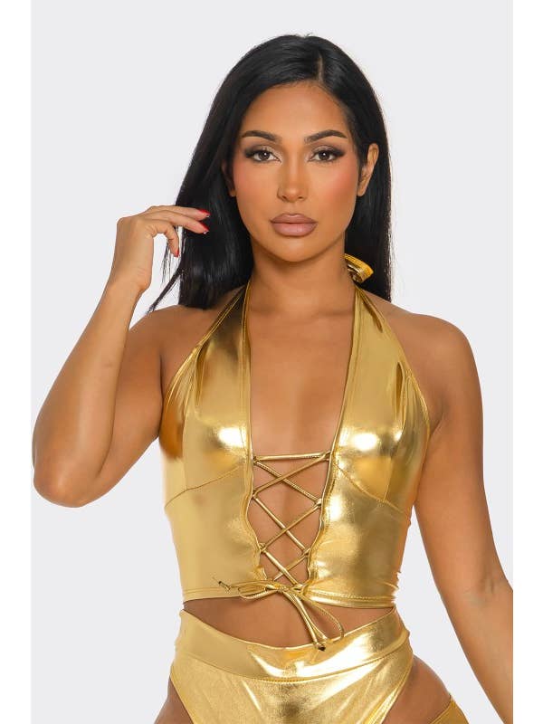 SEXY STAR DESIGN INC – wholesale Corset – Women′s – Plus Size Sexy Stretch Leather Corset Cropped Tops