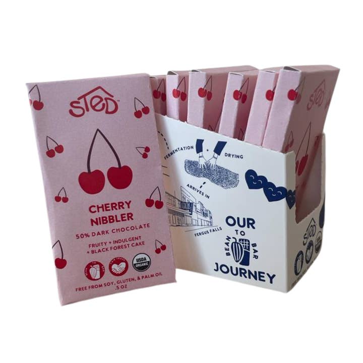 Sted Foods - Wholesale Chocolate Bar - Mini Cherry Nibbler - Seasonal2
