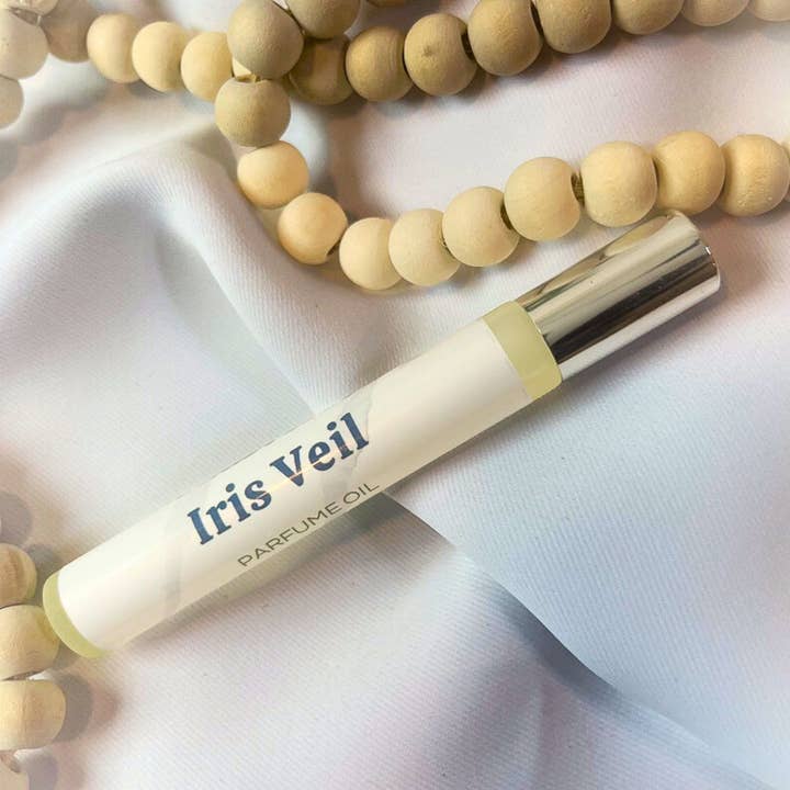 Sudsverse – wholesale Roll-on fragrance – Iris Veil Luxury Rollerball Perfume Oil | Handcrafted Musk & Iris Fragrance