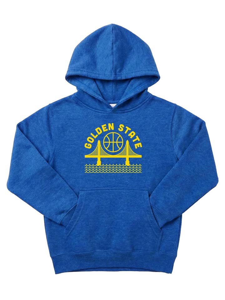 Golden State Youth Hoody Blauw voor wholesale door Culk