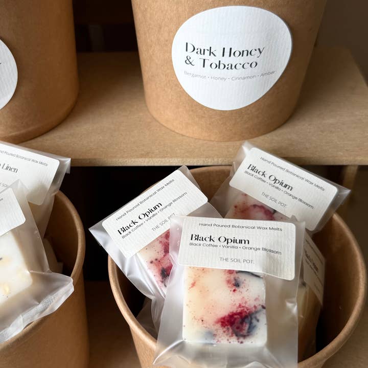 The Soil Pot – wholesale Wax melt – REFILLS - Wax Melt Samples (40x wax melt samples)