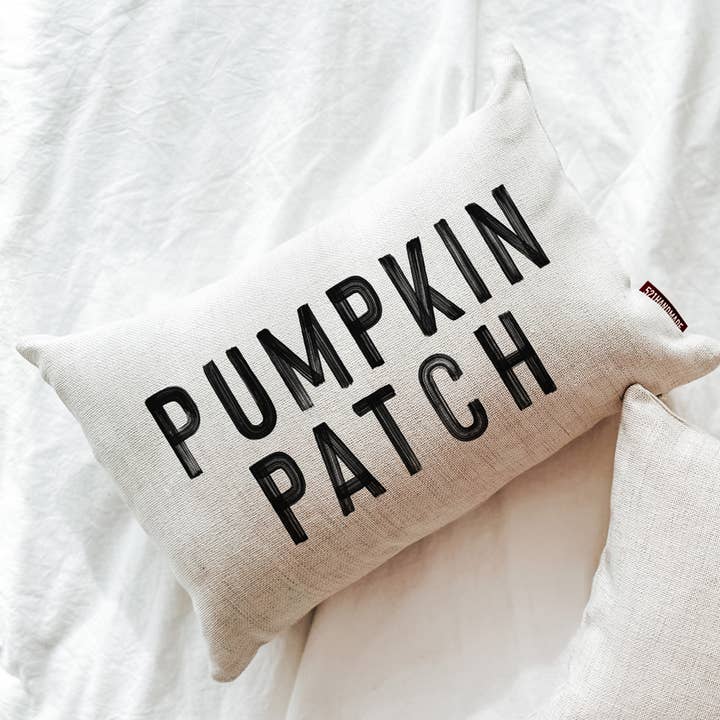 Pumpkin Patch Fal Throwl Pillow for wholesale by 521handmade
