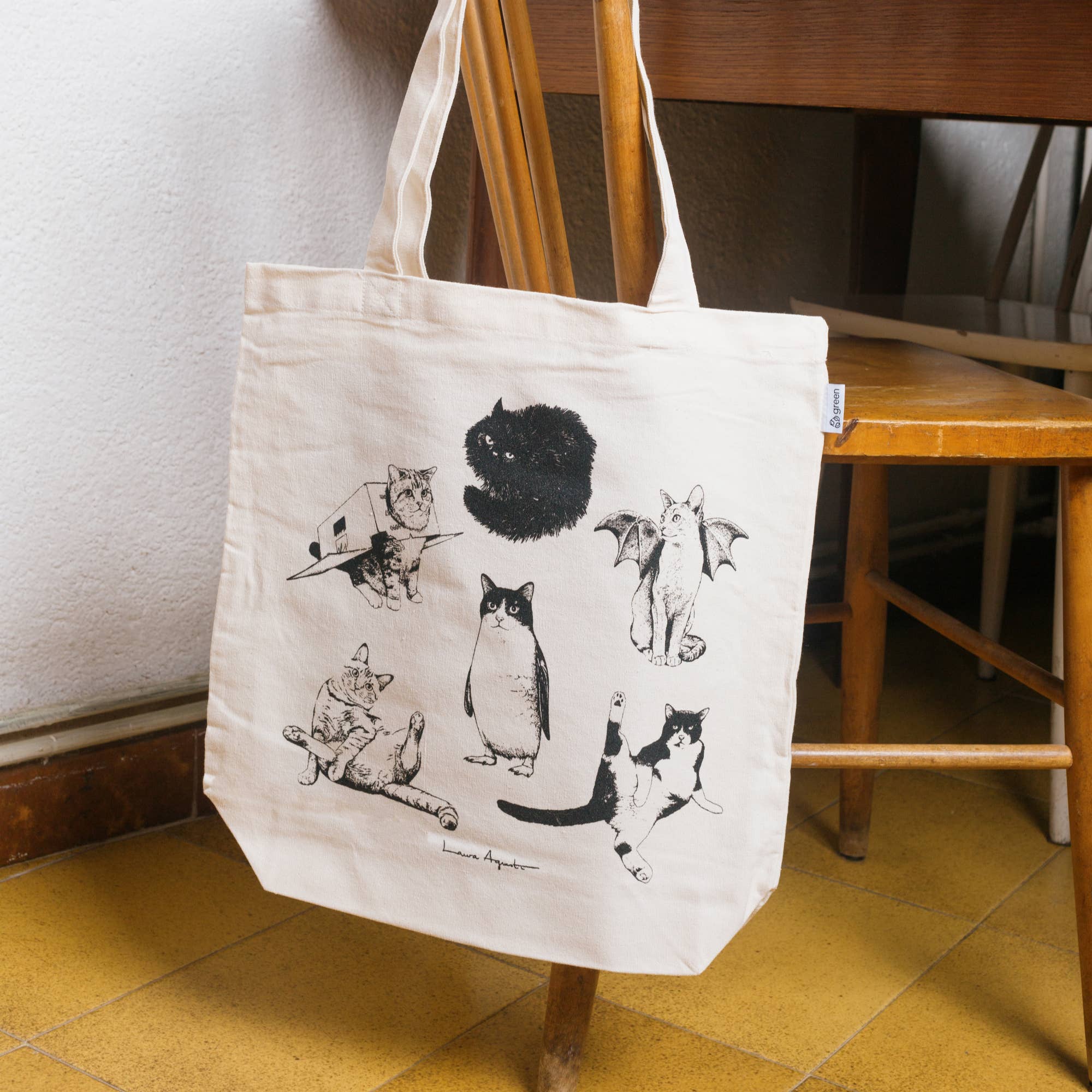 Lalauri - Wholesale Tote Bag - Women's - Tote Bag Some Cats2