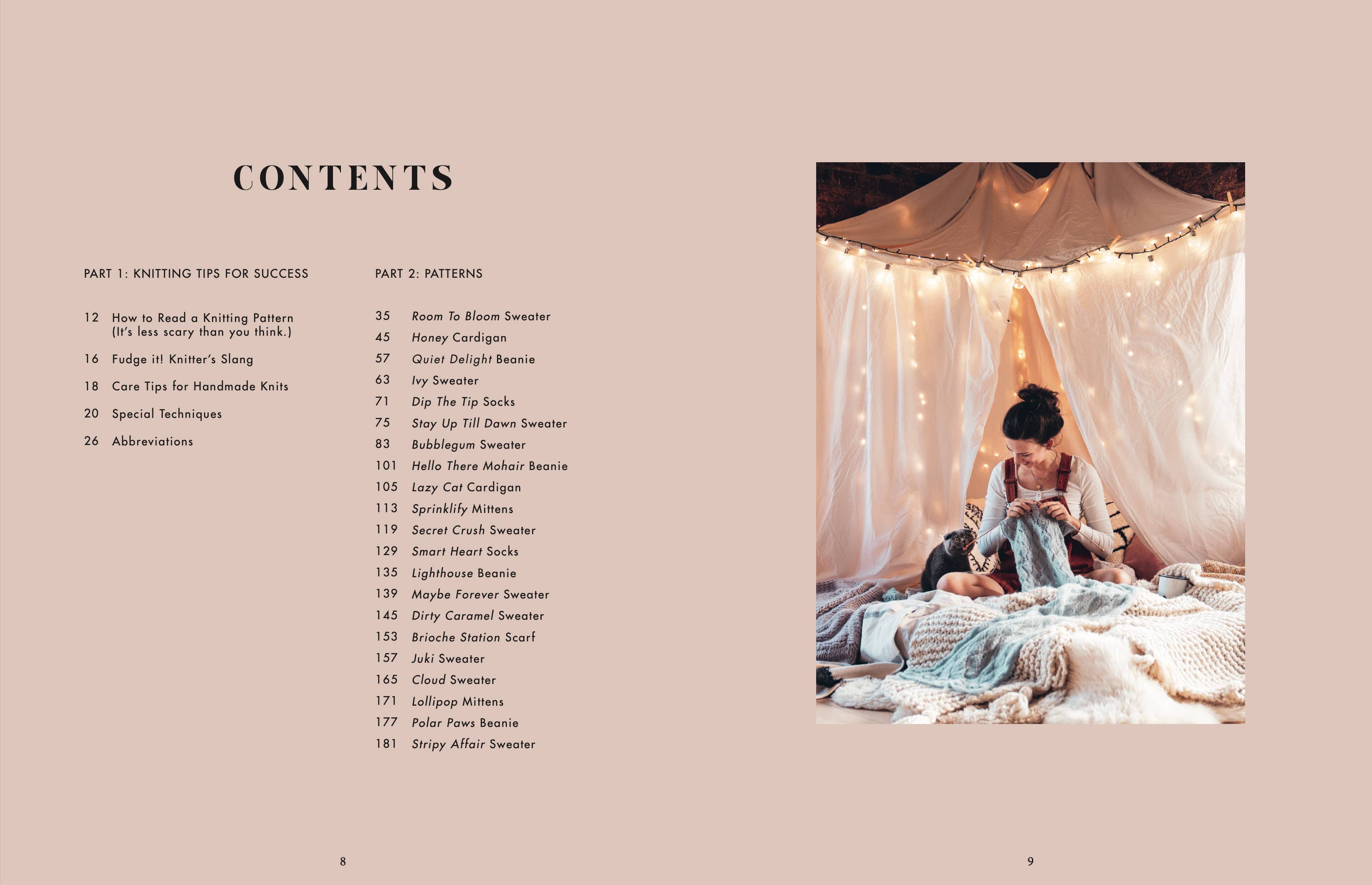 Cozy Publishing – Livro de artesanato, passatempos e bricolage por atacado – Knit This! 21 lindos padrões de tricô para o dia a dia8