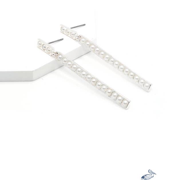 Pillars of Grace - Silver Earrings for wholesale by Sunset Marsh LLC