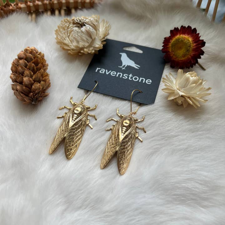 Ravenstone - Wholesale Dangle Earrings - The Cicada Earrings1