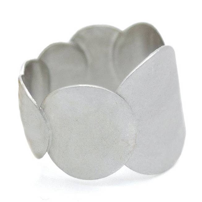 Pura Anel 56 prato mate por atacado de Sergio Engel jewellery