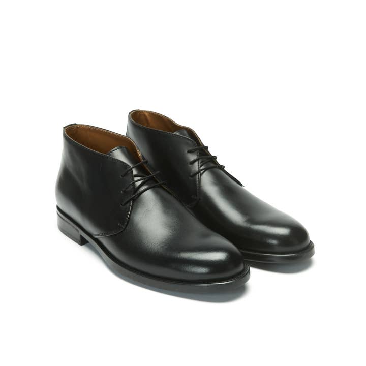 British Passport – wholesale Chukka boots – Men′s – Black desert boots - Art.BP1326