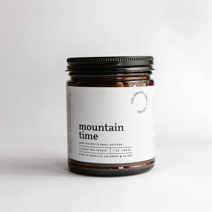Colorado Smell Goods - Wholesale Jar/Filled Candle - Mountain Time0