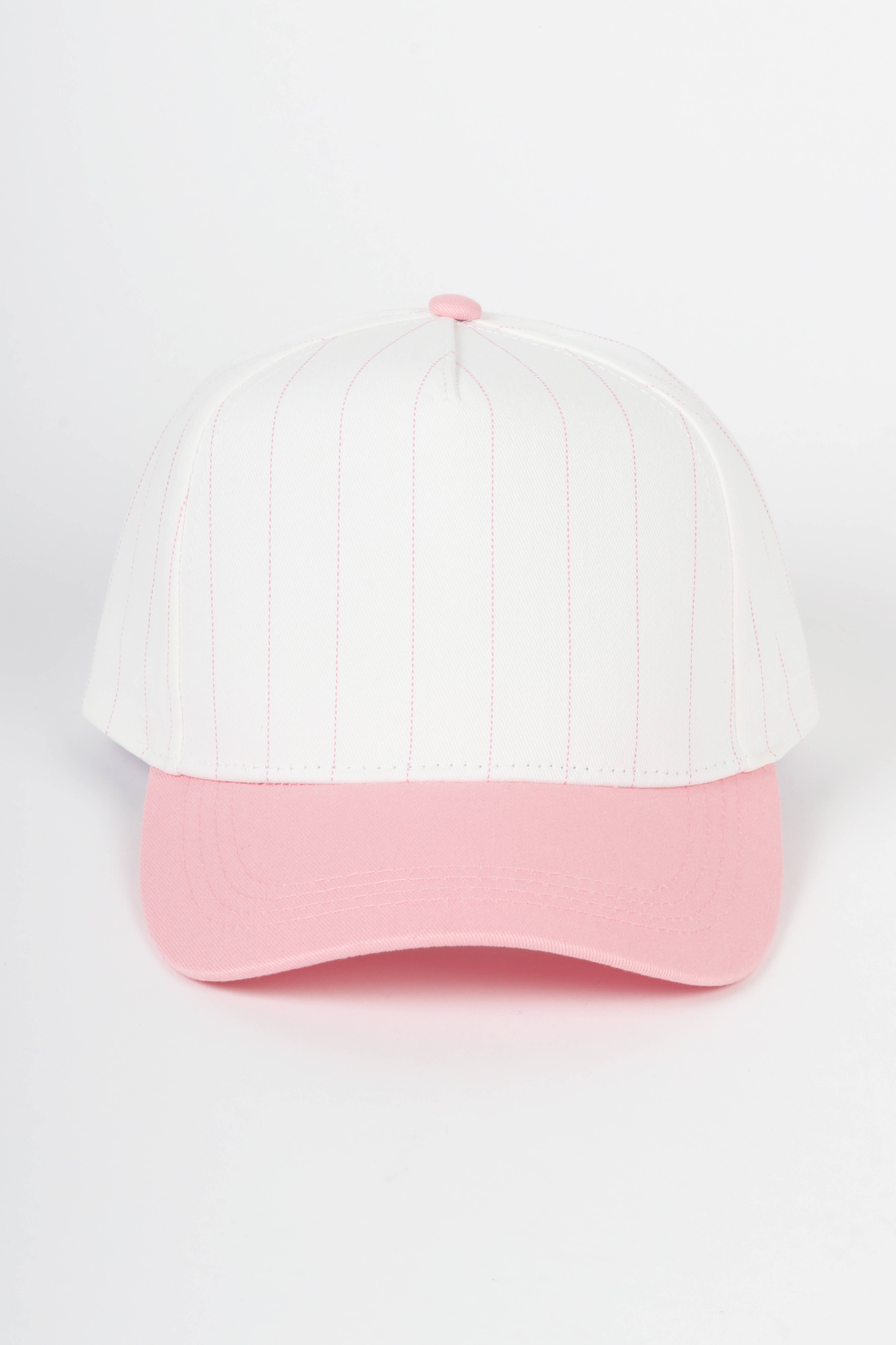 David And Young - Wholesale Baseball Cap - Unisex - Pinstripe Two-Tone Baseball Cap15