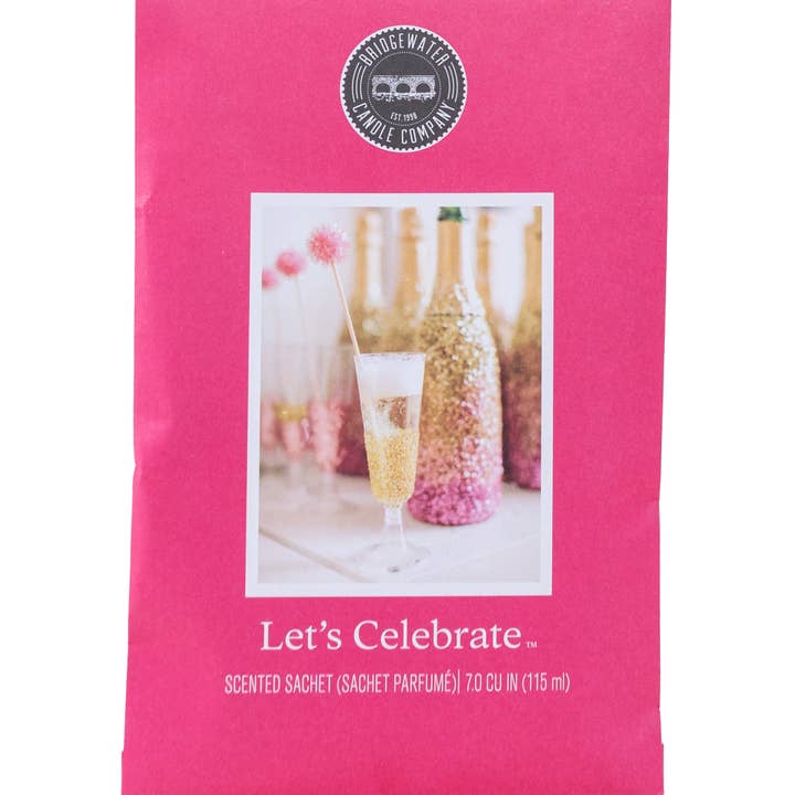 Let's Celebrate Sachet 9 Pack for wholesale by Bridgewater Candle Company