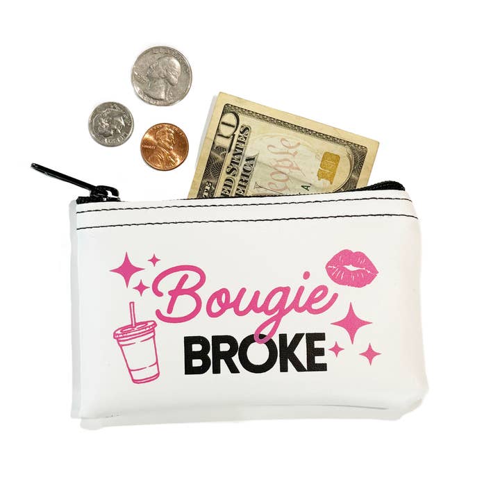 Lucky Monkey - Wholesale Coin Purse - Women's - Bougie Broke Coin Pouch1