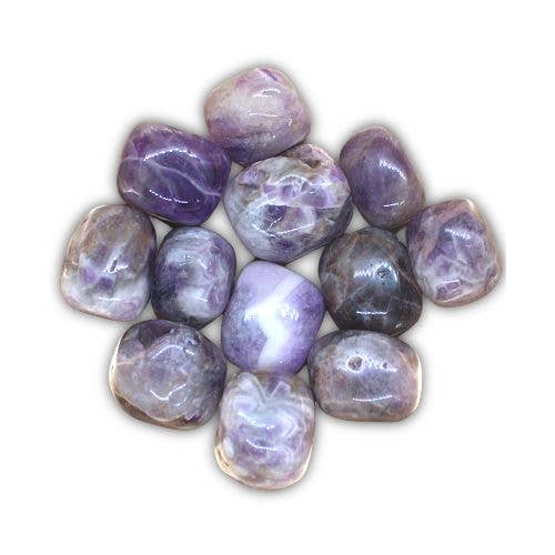 Green Tree - Wholesale Spiritual Stone/Crystal - Amethyst tumbled stone 250 gr