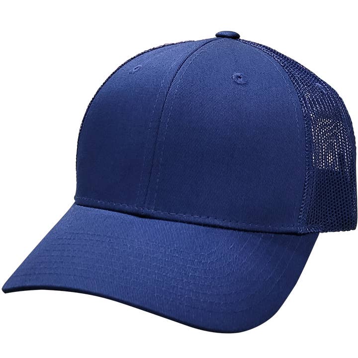 6 Panel Strukturerad Trucker - TR12 för wholesale av Cali Headwear