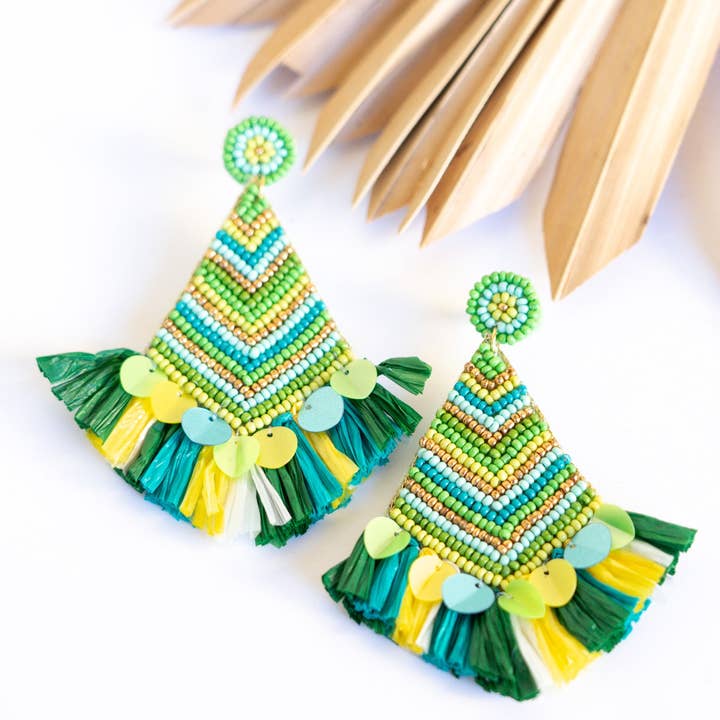 Bali Queen - Wholesale Tassel Earrings - Carmen Miranda Earrings5
