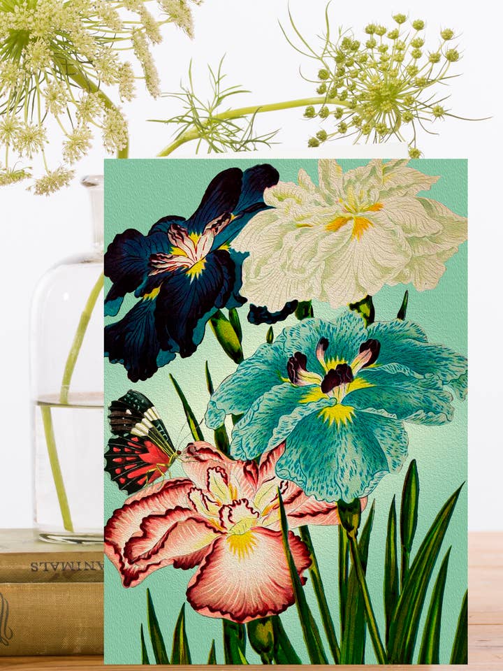 RS281P ~ Botanisk Hilsen Kort for engroshandel hos Madame Treacle