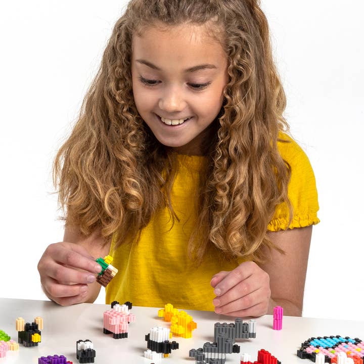 Pix Brix - Wholesale Building Set - Kids - Mixed Light 1500pc Box2