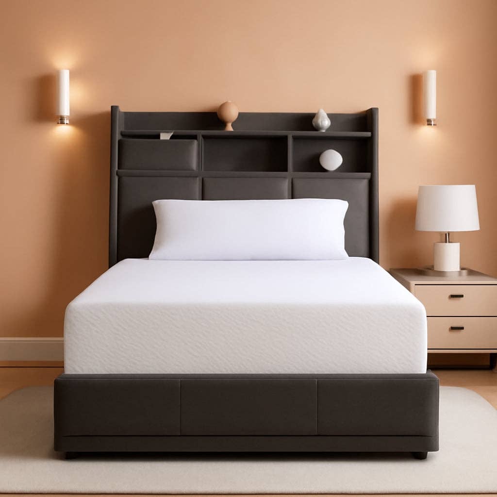 ShipItFurniture - Wholesale Bed - Twin Gel Memory Foam Mattress Fiberglass-Free, Breathable, 6"0