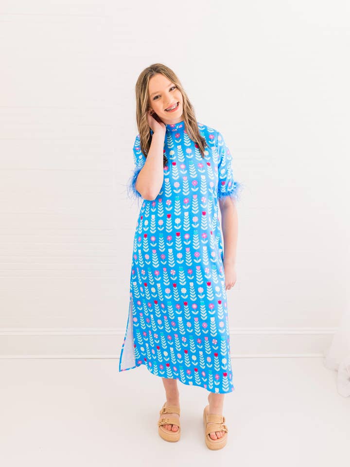 Vestido Maxi Caftán Pluma Luxe Grace para venta al por mayor de Heart of Grace