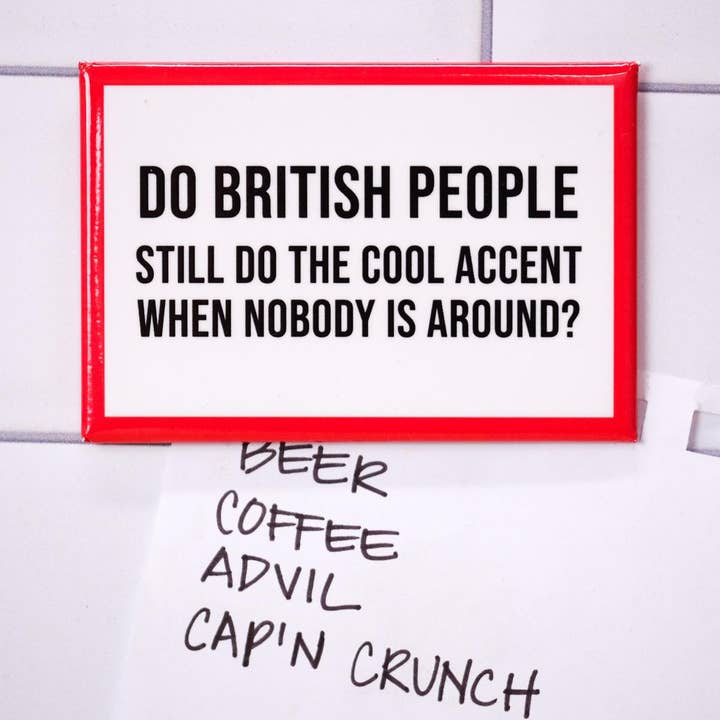 Cool accent... Magnet. Case Pack of 8 for wholesale by Meriwether