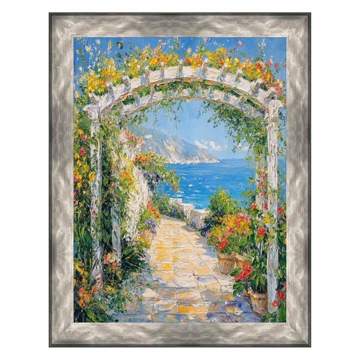 Gunmetal Slope Silver Pewter 10x14 Picture Frame for wholesale by Modern Memory Design Picture Frames