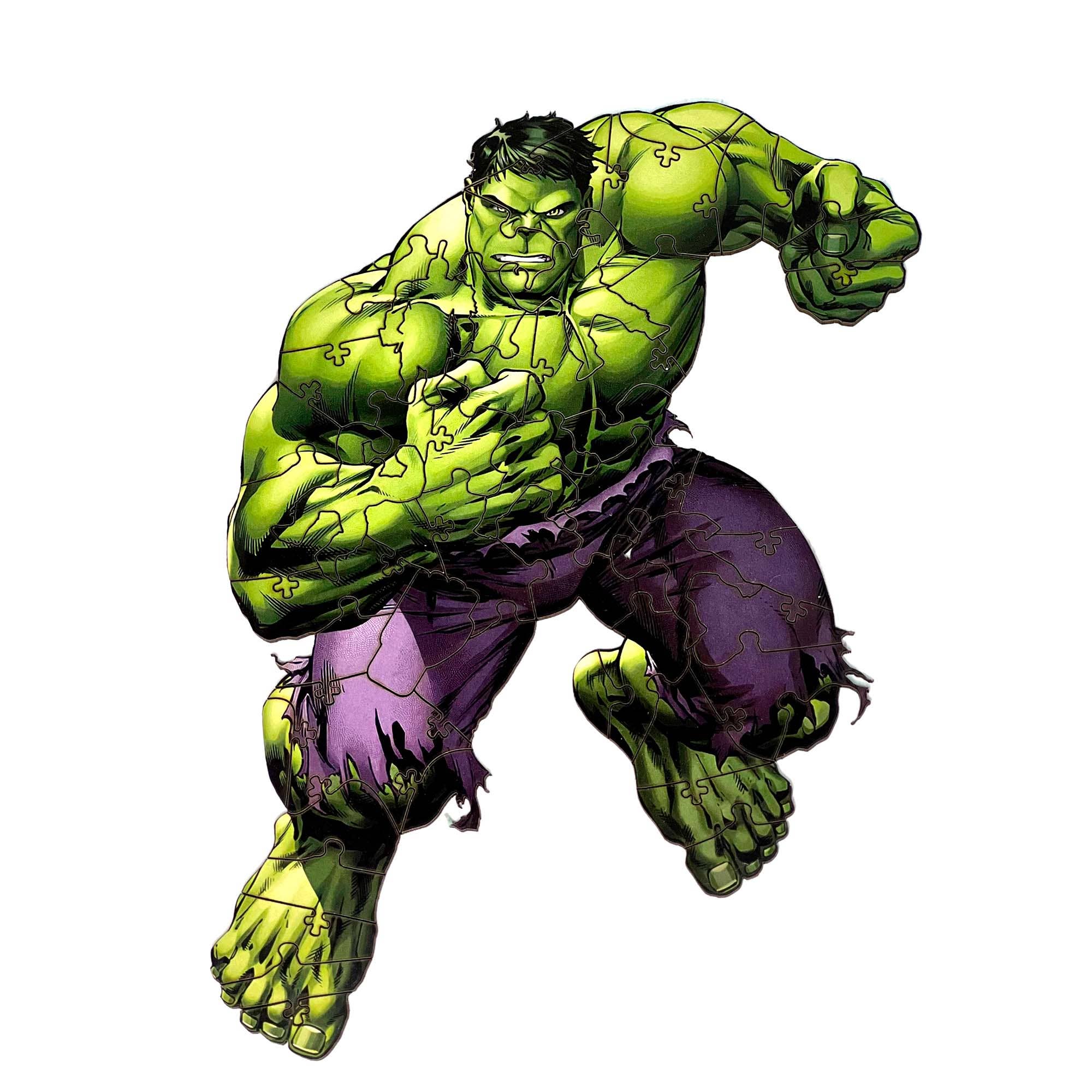 Max Woody™ - Wholesale Puzzle - Kids - Wood Jigsaw Puzzle Unique Shape The Hulk L Size 200 pcs16
