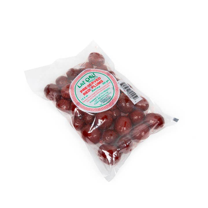 Lat Chiu Products - Wholesale Dried/Dehydrated Fruit - Preserved Red Plums Spicy1