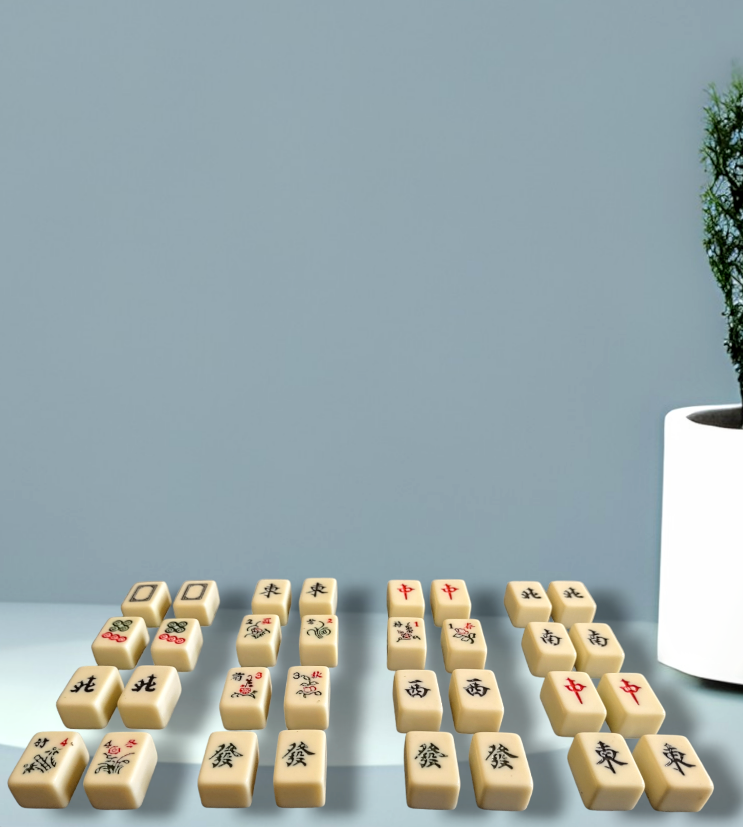 Eclectic Judaica - Wholesale Dangle Earrings - Mini Mahjong Mah Jong Earrings4