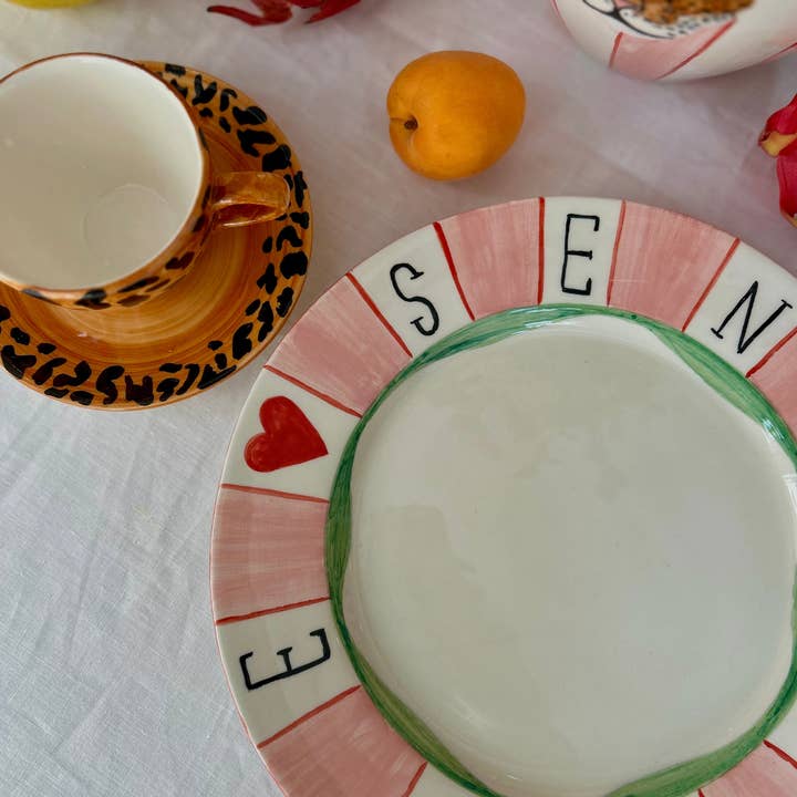 Cale Home - Wholesale Dinner Plate - Prato Enviar Amor1