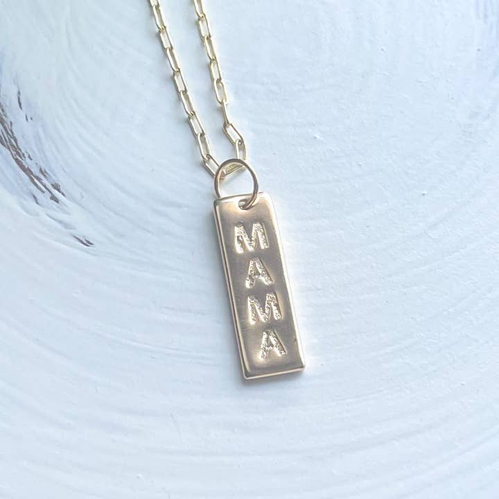Mama Pendant Necklace for wholesale by Cali Salt
