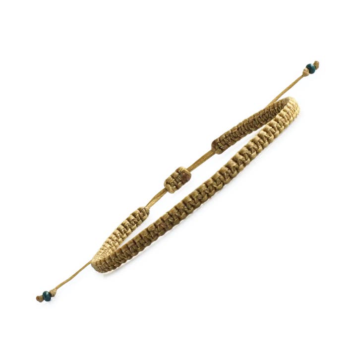 Makarla - Handmade Colombian Jewelry – wholesale Woven/braided bracelet – Men's Thin Macrame Surfer Bracelet | Adjustable & Waterproof