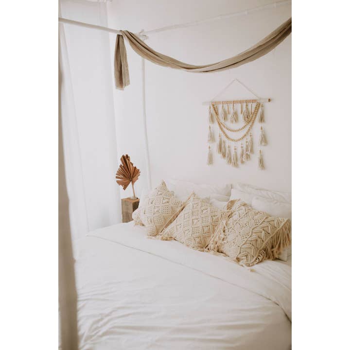 Village Thrive - Wholesale Tapestry/Textile - Ulu Tassel Wall Hanging14