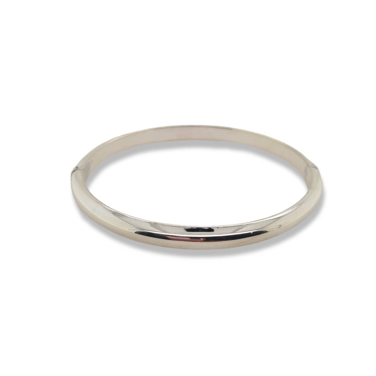 Mountain Creek Jewellery - Wholesale Bangle bracelet - BANGLE S/S HINGED 5 X 60mm