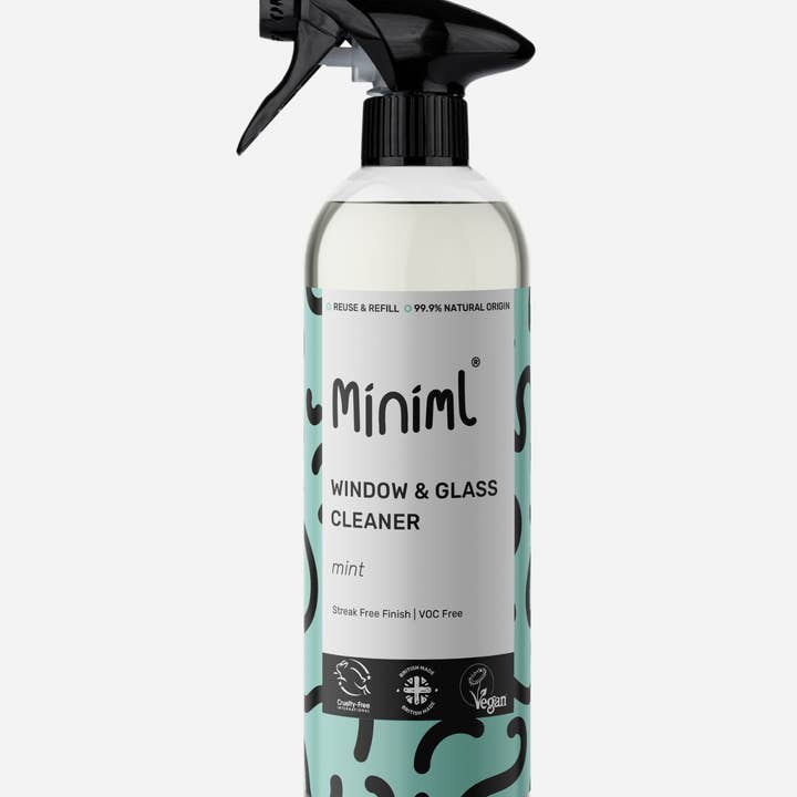 Detergente per finestre e vetri - Menta - 12 x 750 ml (MIN400-C) per la vendita all'ingrosso da parte di Miniml