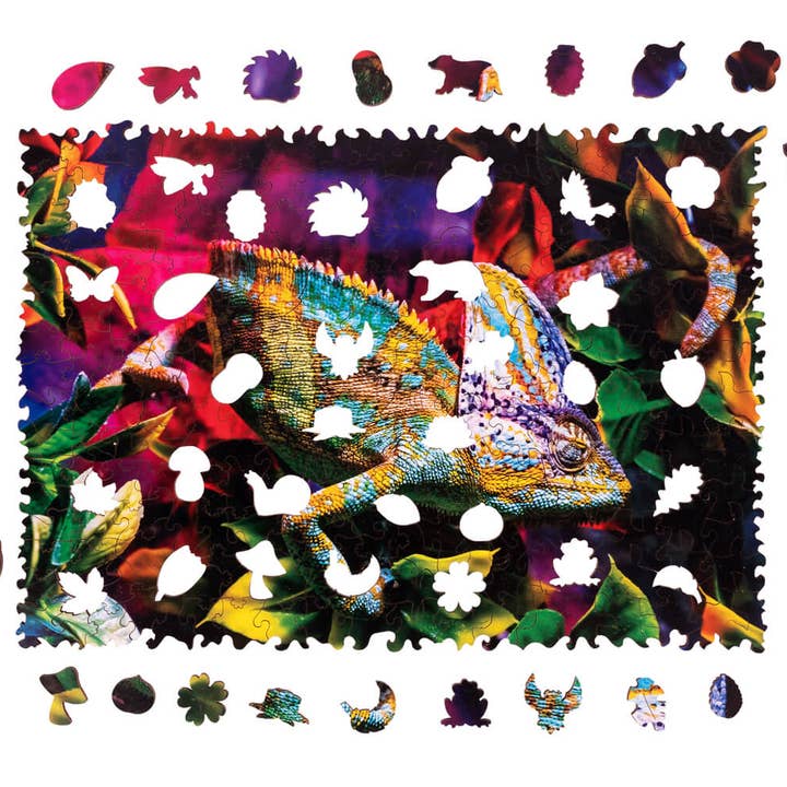 Woodlika - Wholesale Puzzle - Adult - Chameleon Wild Nature Puzzle (250 pieces)
2