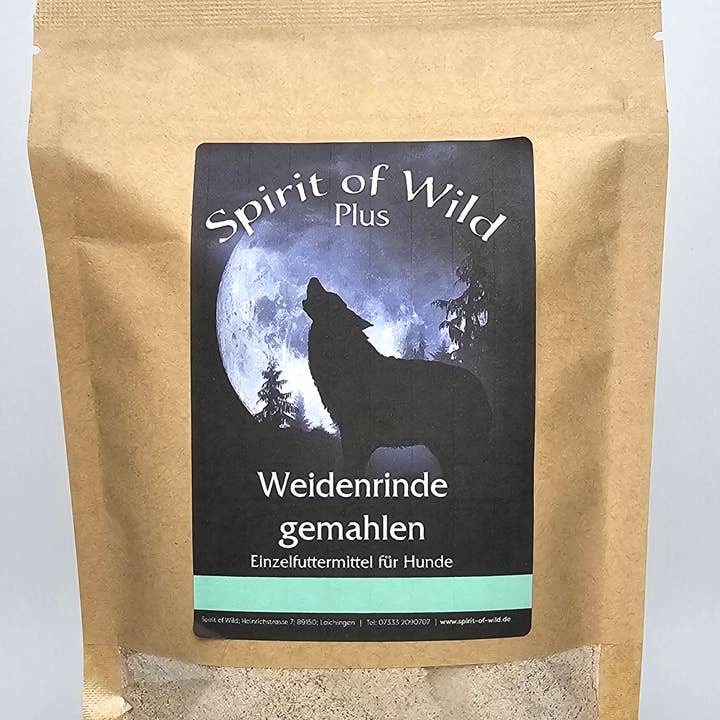 Spirit of Wild - Wholesale Pet Supplement - Dog - Spirit of Wild ground willow bark2