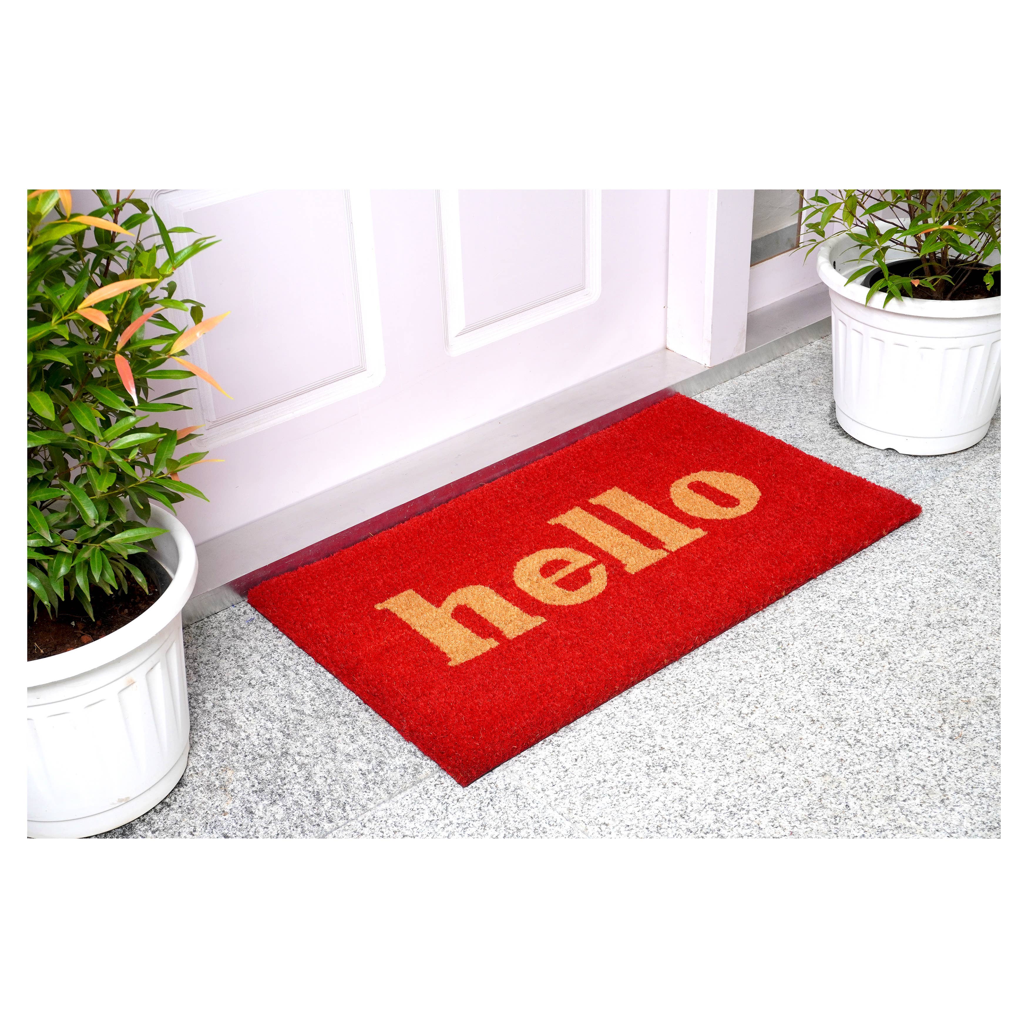 Calloway Mills – Großhandel Fußmatte – Fußmatte „Hallo“ blockieren1