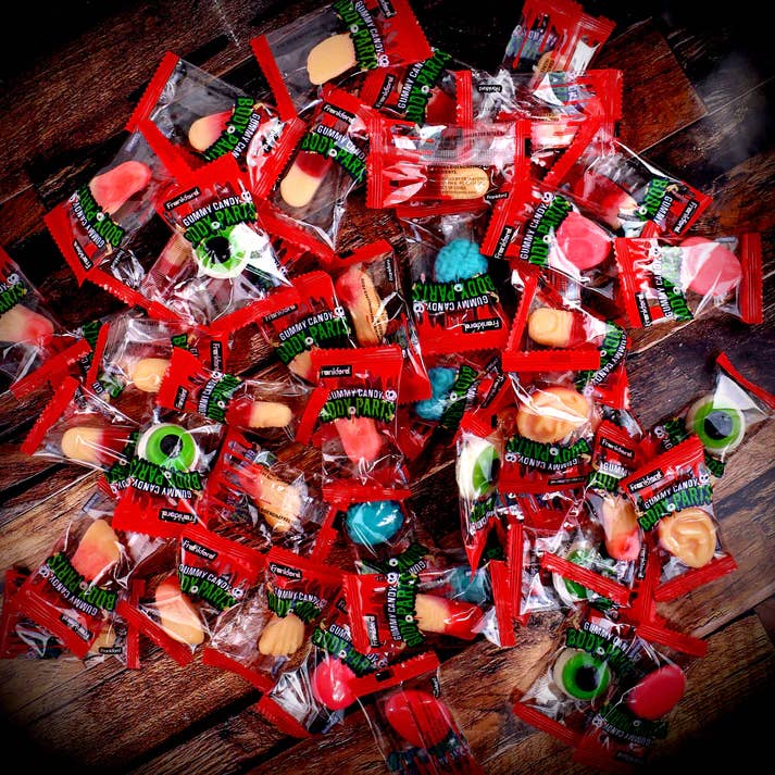 I Got Your Candy - Wholesale Gummy - Frankford Body Parts Gummy Candy Party Tray 14oz - 6ct