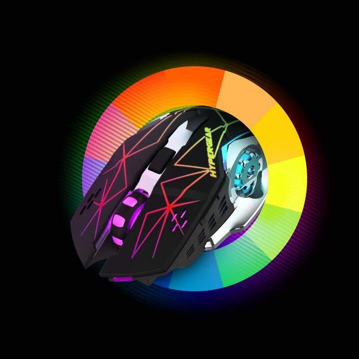 JupiterGear Home - Wholesale Small/Handheld Appliance - HyperGear Chromium Wireless Gaming Mouse